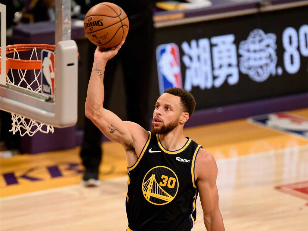 湖勇春晚失色！库里半场8投全失 生涯最惨一战